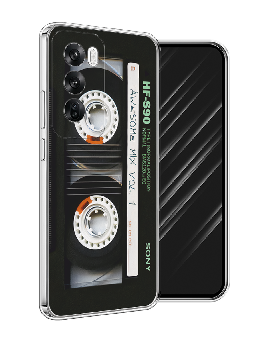

Чехол Awog на Oppo Reno 12 "Кассета", Черный, 2517450-1