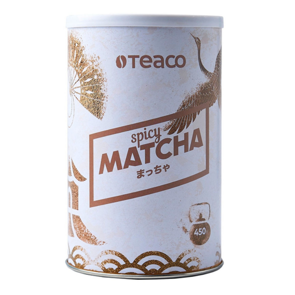 фото Матча синяя teaco порошковый чай матча, 450 гр (тубус)