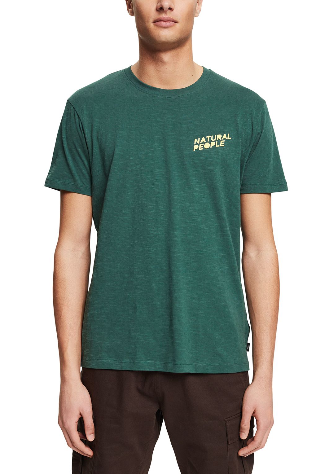 

Футболка мужская Esprit Edc 032CC2K304 зеленая L, Зеленый, 032CC2K304