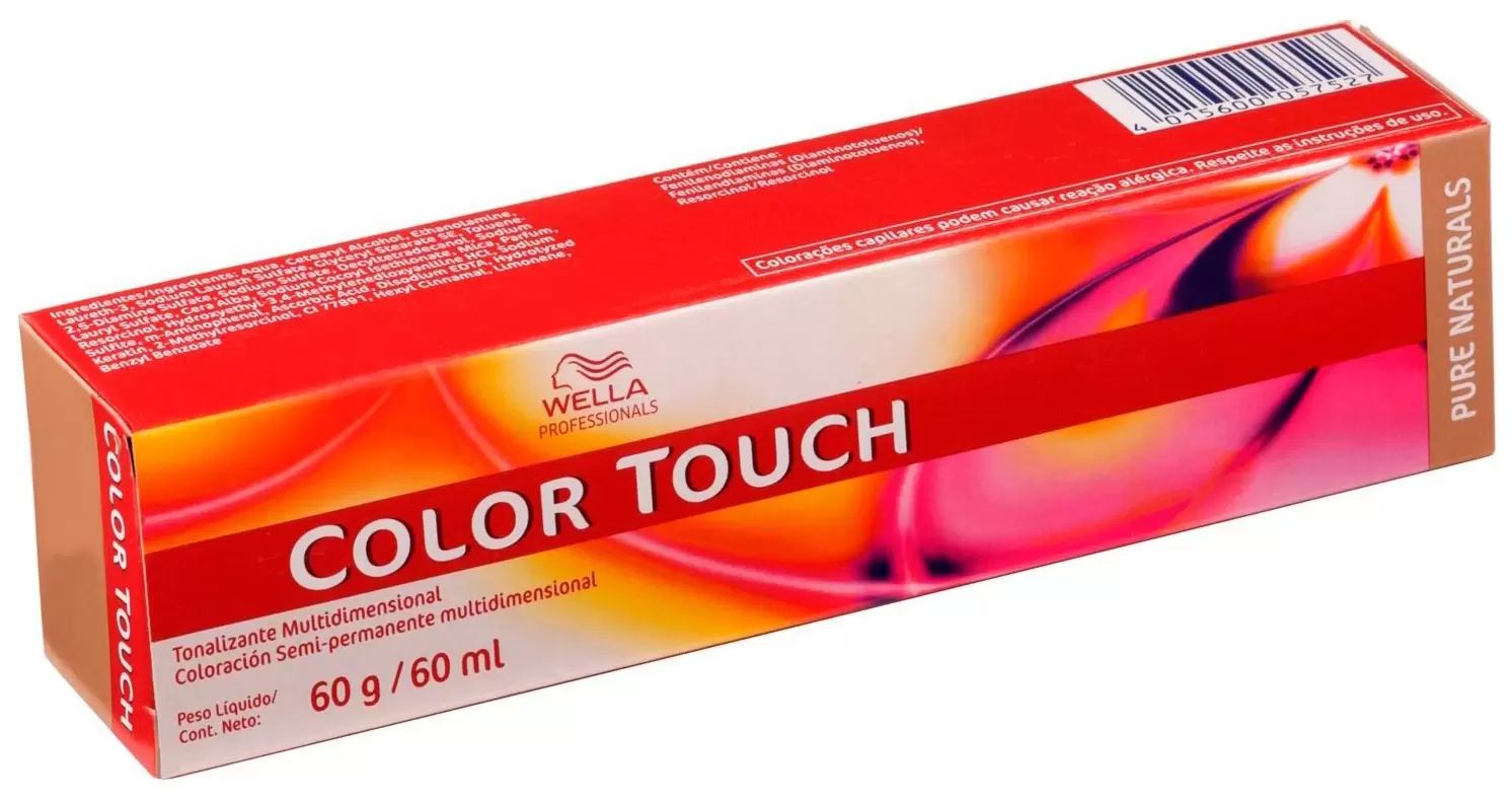 Краска для волос Wella Color Touch 9/01 Яркий пепельный блондин, 60 мл