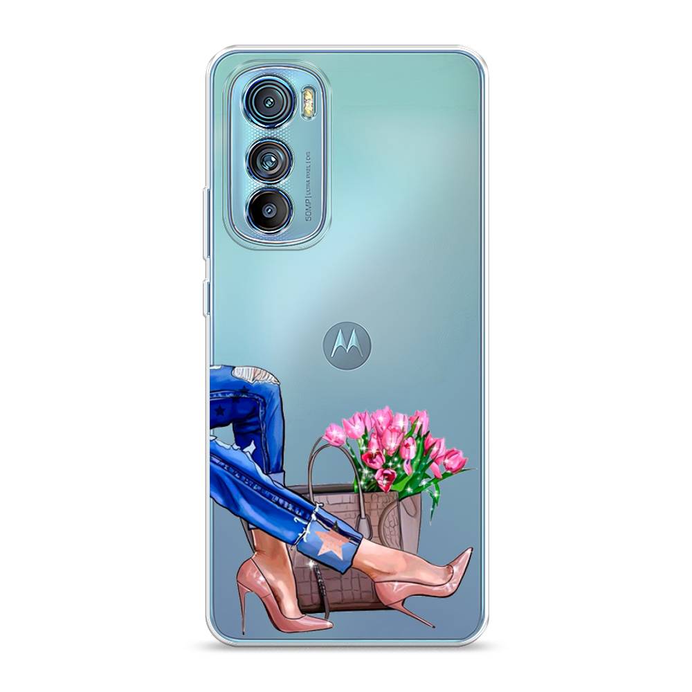 

Чехол Awog на Motorola Edge 30 "Каблучки"