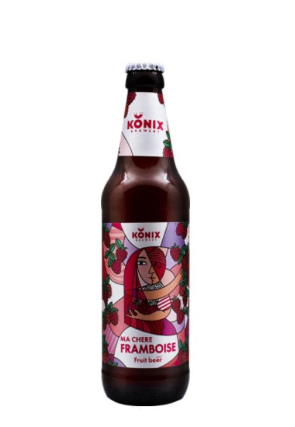 

Пиво Konix Ma Cherie Framboise 0,45 л, Светлое, ТН-00004871