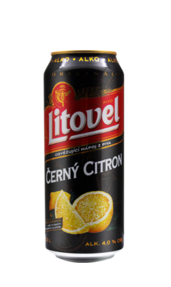 

Пиво Litovel Cerny Citron ж/б 0,5 л, Темное, ТН-00004857