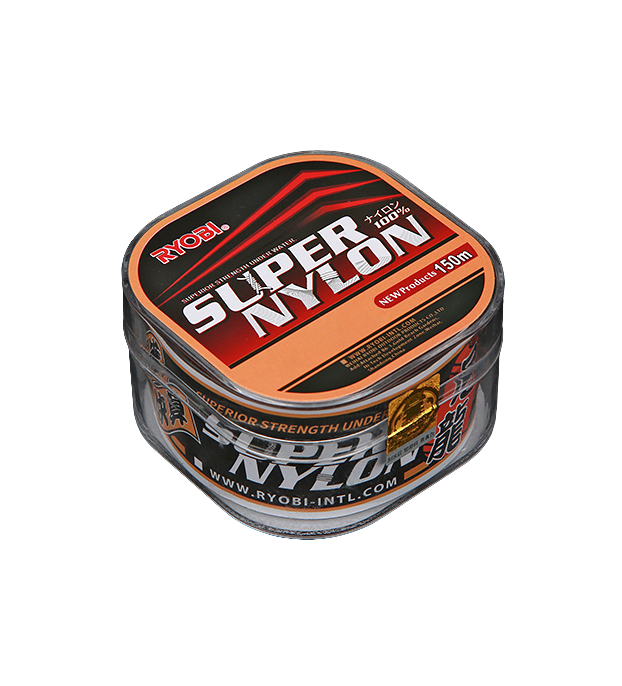 

Лескa для рыбалки RYОBI SUPER NYLON 150m 0,265mm gray-03, Серый, Super Nylon