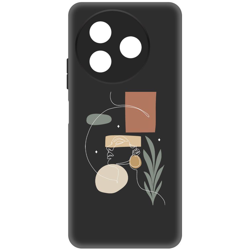 

Чехол-накладка Krutoff Soft Case Элегантность для ITEL S24 черный