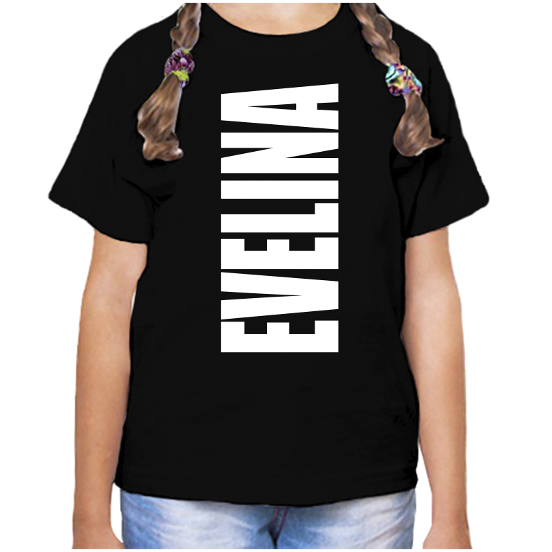 

Футболка девочке черная 30 р-р эвелина, Черный, fdd_evelina