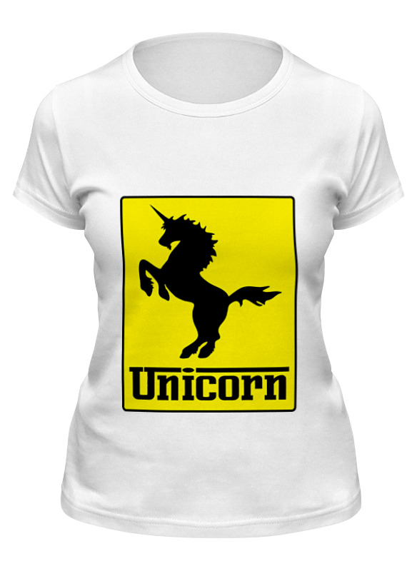 

Футболка женская Printio Unicorn x ferrari белая 2XL, Белый, Unicorn x ferrari