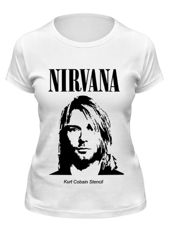 

Футболка женская Printio Nirvana белая 2XL, Белый, Nirvana
