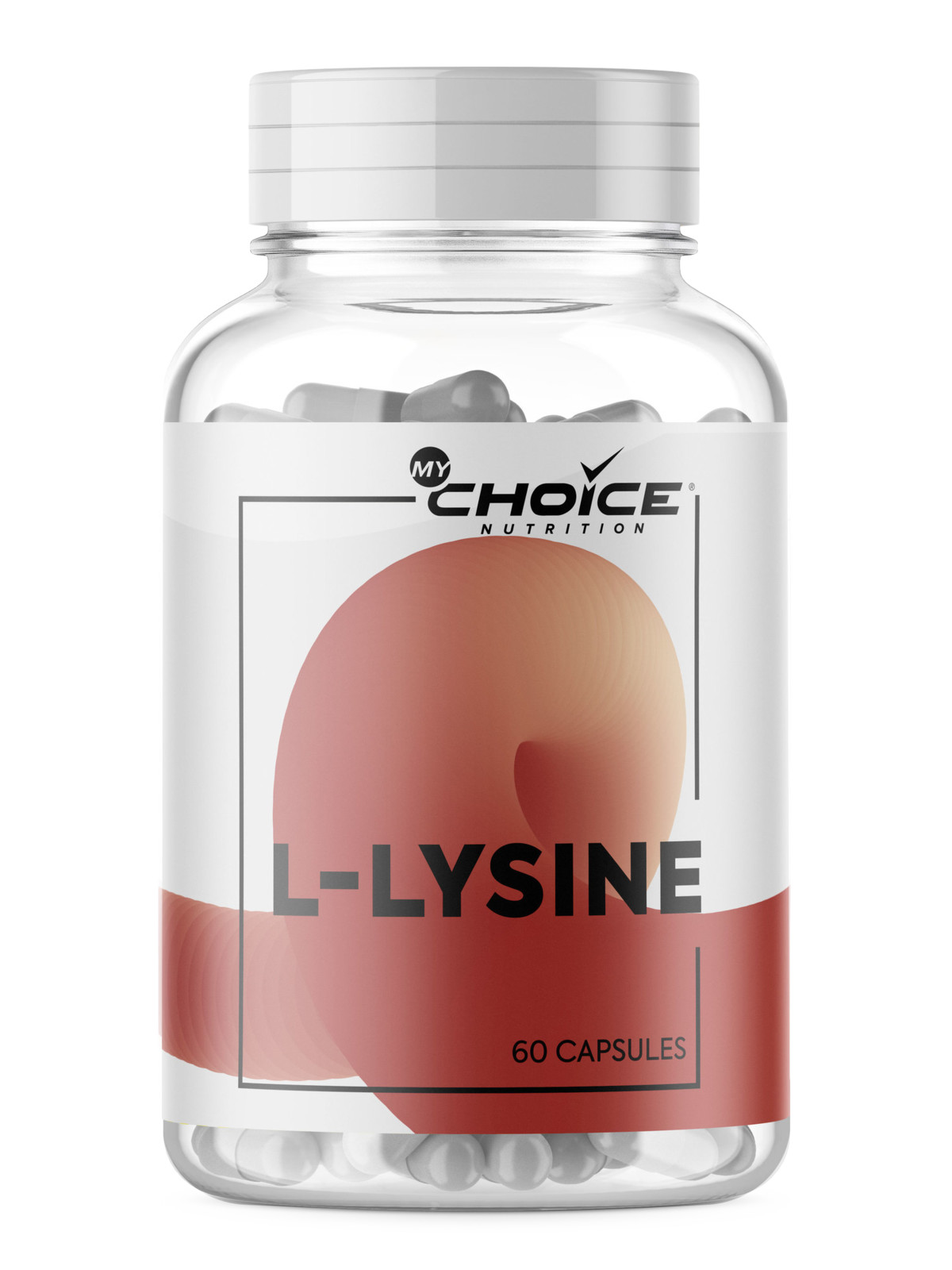 

Lysine My Choice Nutrition, 60 капсул, Lysine