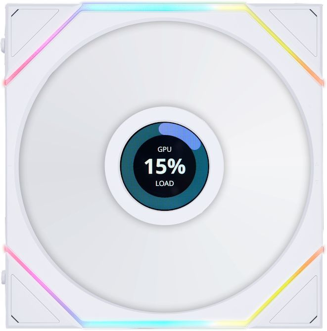 

Вентилятор Lian-Li UNI FAN TL 140 LCD White LED Ret, UNI FAN TL 140 LCD White