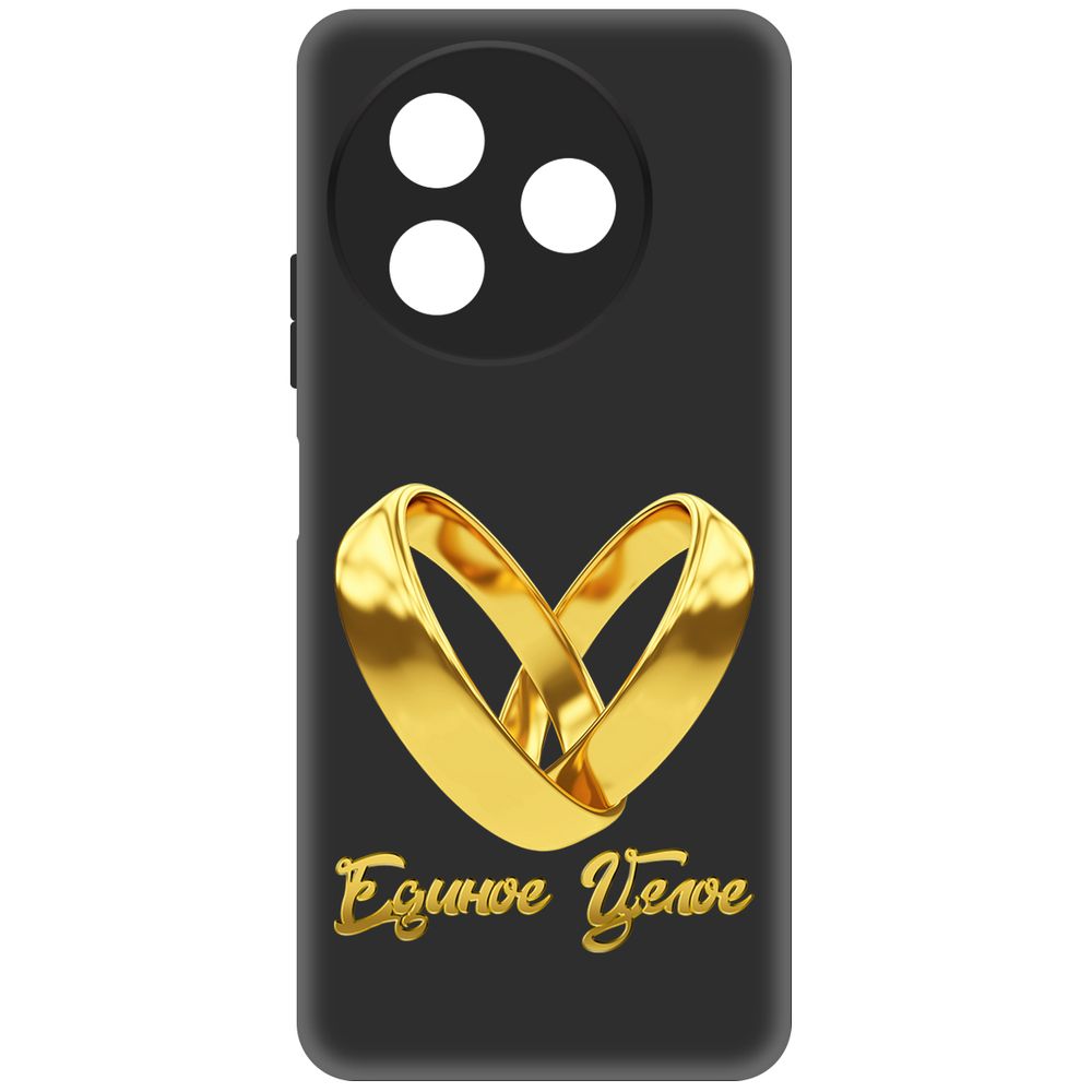 

Чехол-накладка Krutoff Soft Case Единое целое для ITEL S24 черный