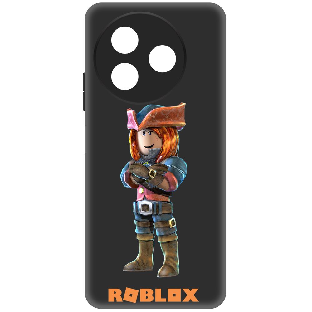 

Чехол-накладка Krutoff Soft Case Roblox-Эзебель для ITEL S24 черный