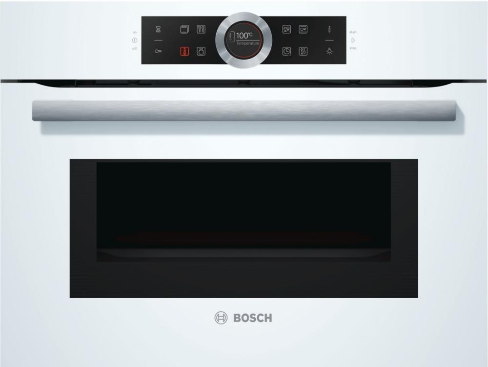 

Встраиваемый электрический духовой шкаф Bosch CMG633BW1 белый, CMG633BW1