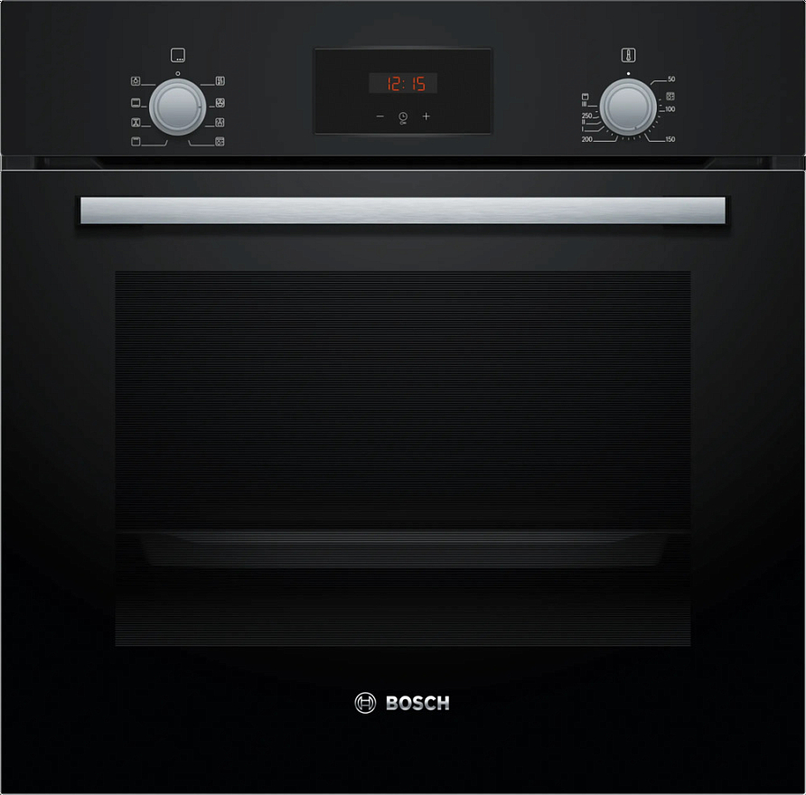 

Встраиваемый электрический духовой шкаф Bosch HBF113BA0Q черный, HBF113BA0Q
