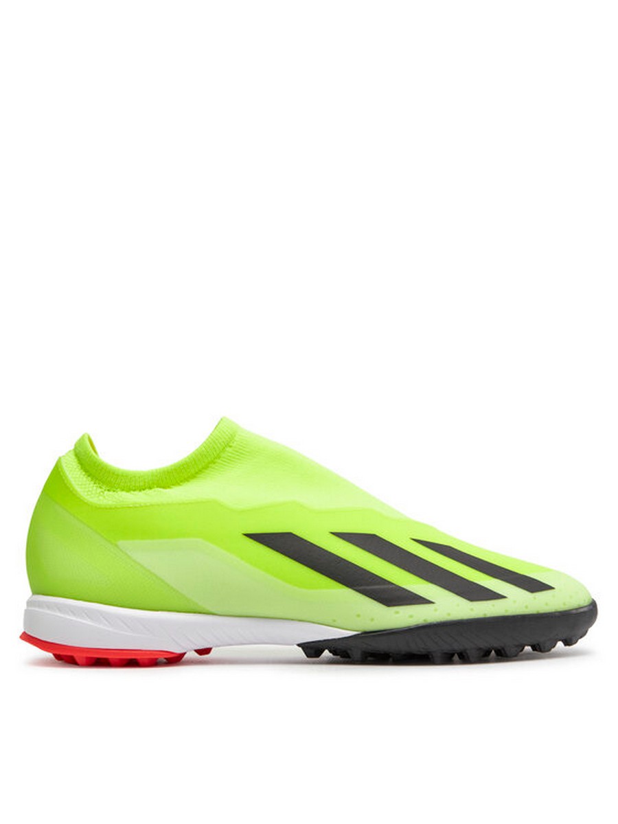 

Кроссовки мужские Adidas X Crazyfast League Laceless Turf Boots IF0694 зеленые 42 2/3 EU, Зеленый, X Crazyfast League Laceless Turf Boots IF0694