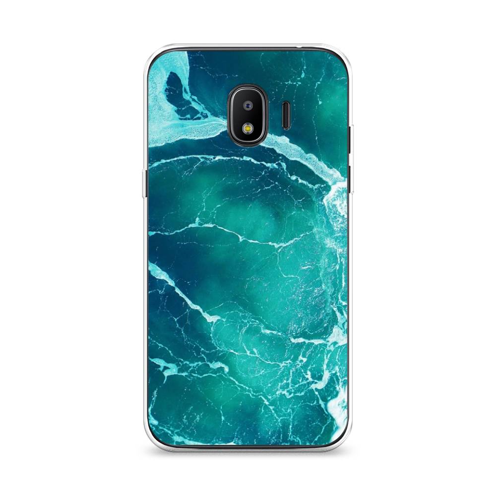 

Чехол Awog на Samsung Galaxy J2 2018 "Изумрудный океан", Голубой;синий, 25650-4
