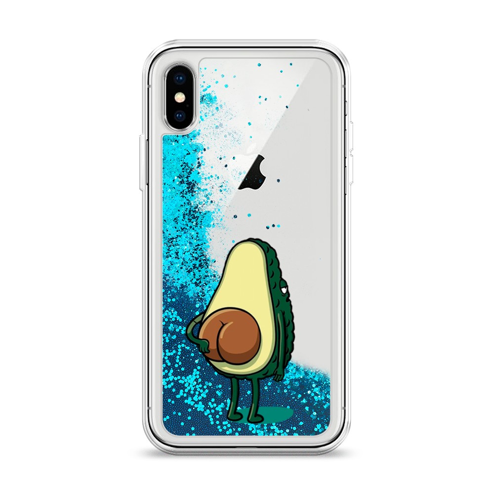 

Чехол Awog на Apple iPhone X (10) / Айфон X (10) "Попа авокадо", Разноцветный, 11093-1
