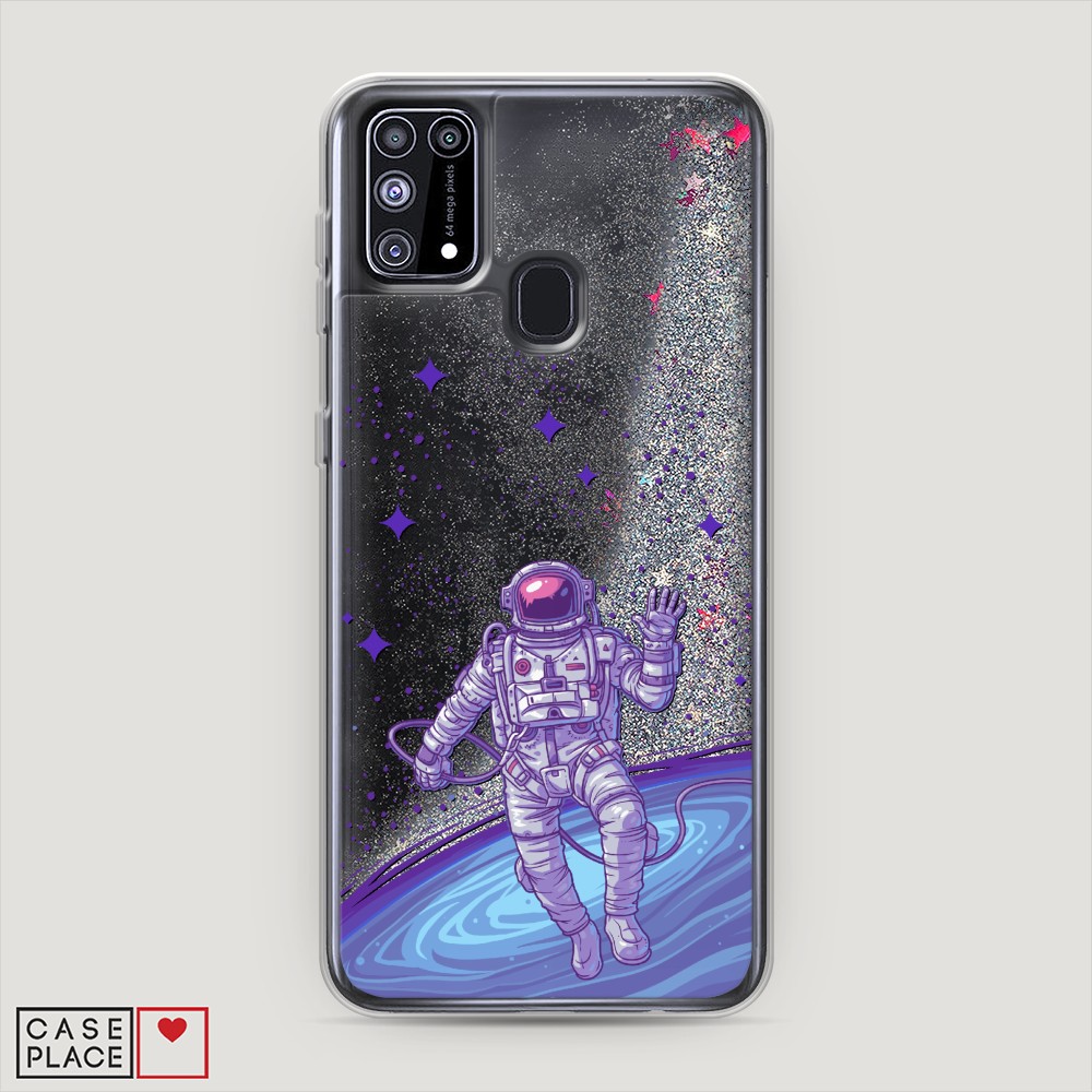 

Чехол Awog на Samsung Galaxy M31 / Самсунг M31 "Космонавт в открытом космосе", Разноцветный, 2100791-1