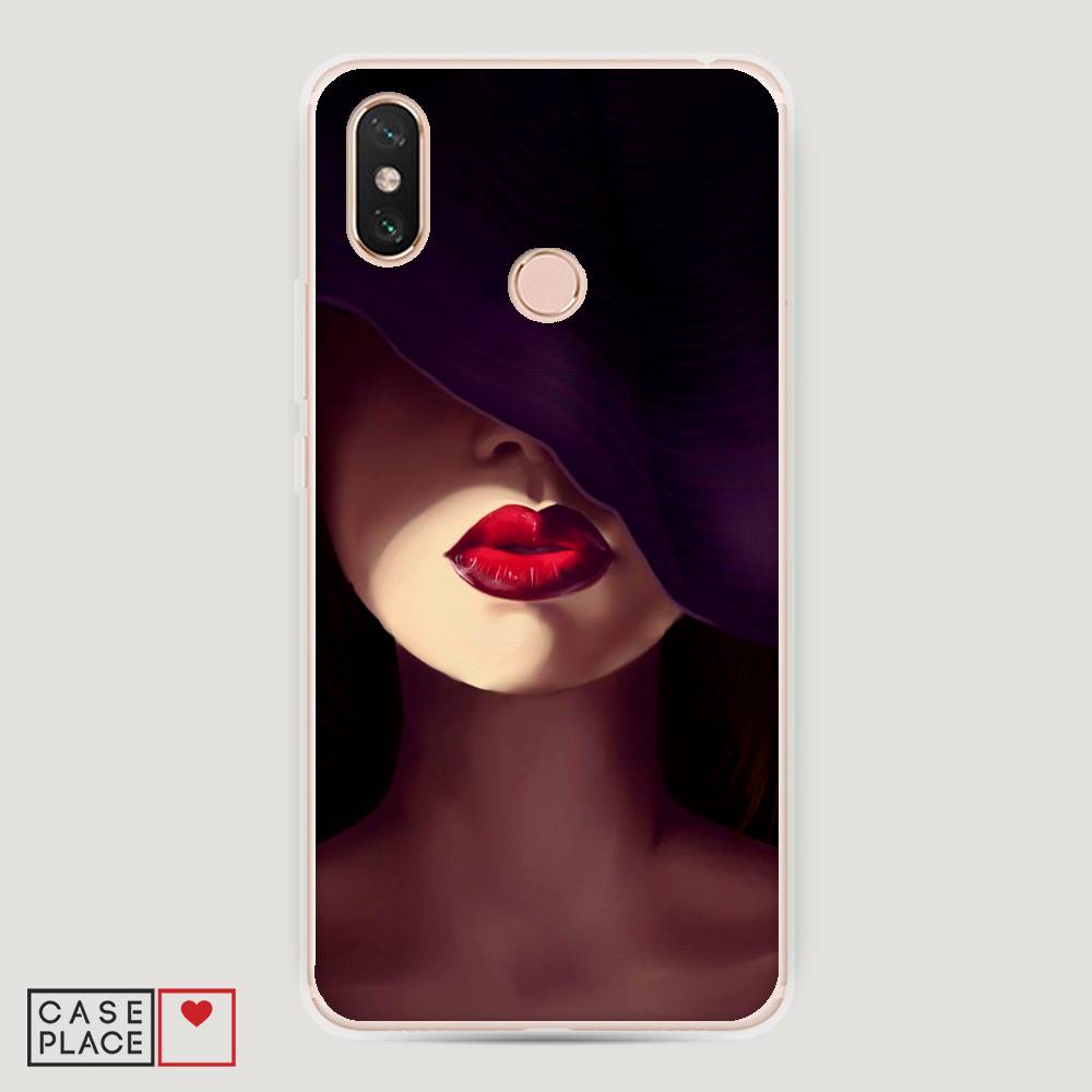 

Пластиковый чехол "Красные губы" на Xiaomi Mi Max 3
