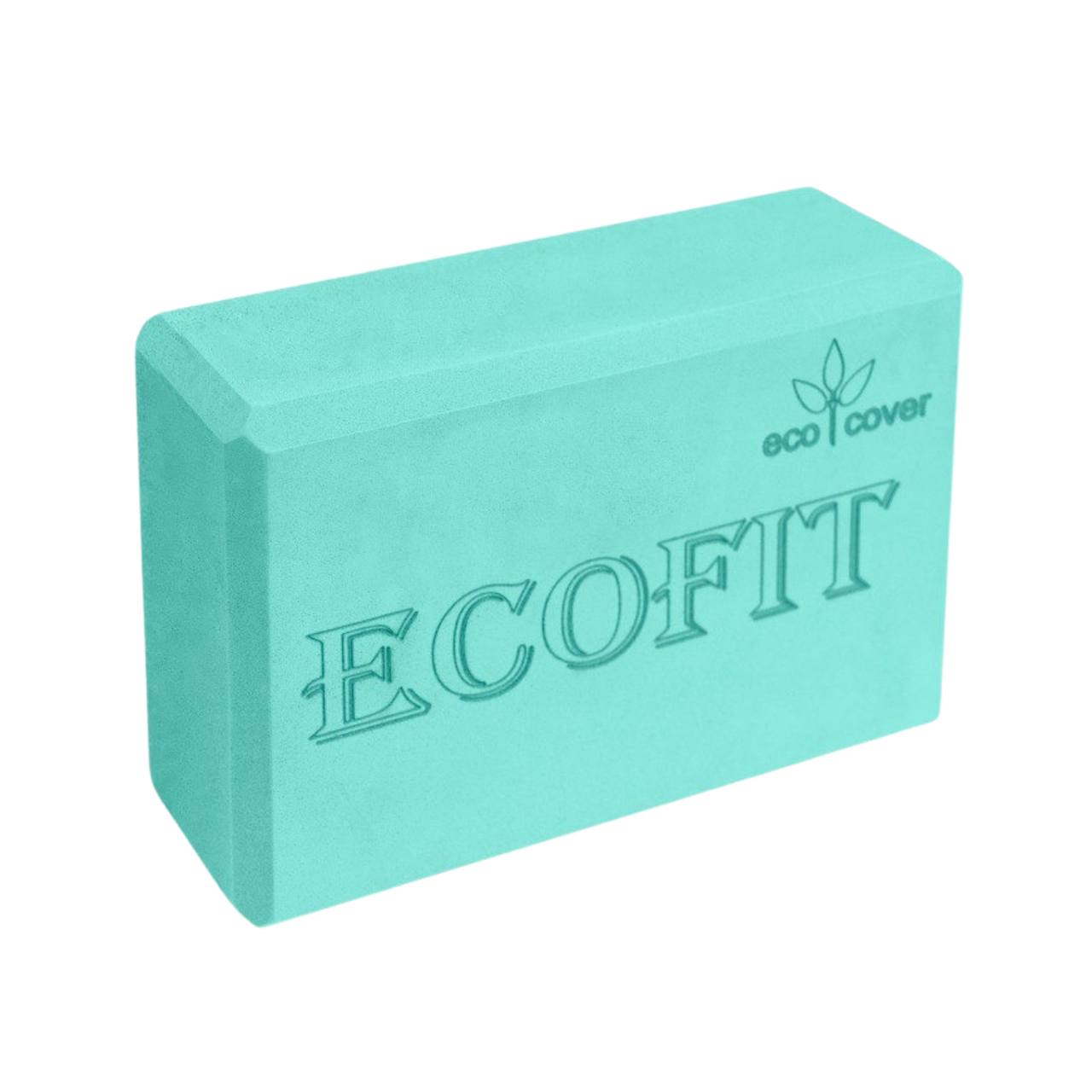 

Блок для йоги ECOFIT бирюзовый, бирюзовый