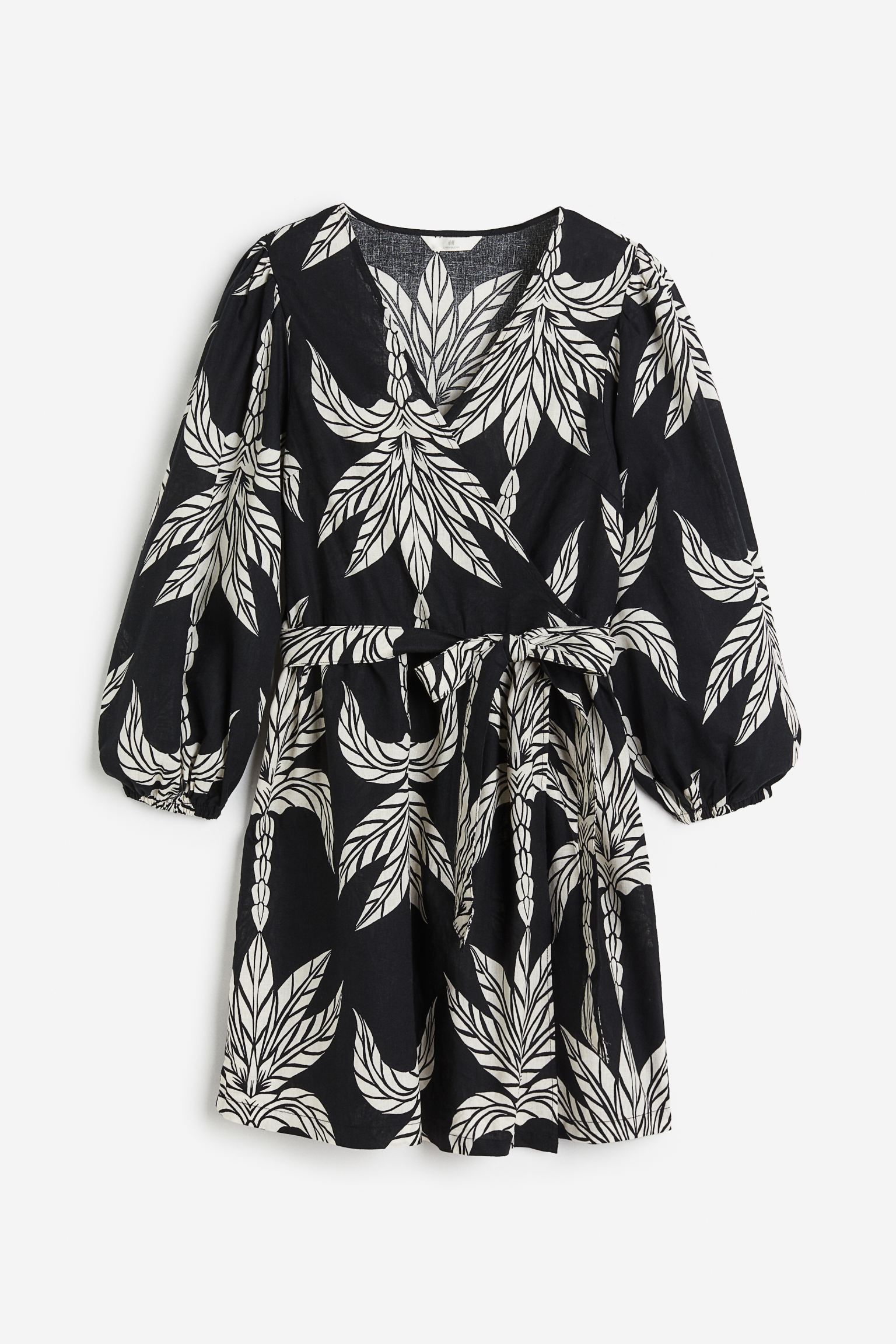 

Платье женское H&M 1161640003 черное 4XL, Черный, 1161640003