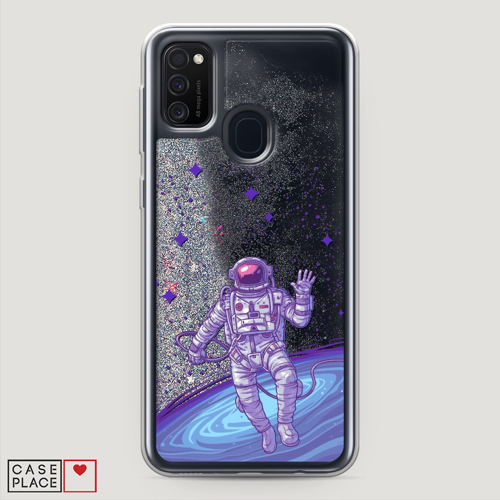 

Чехол Awog на Samsung Galaxy M21 "Космонавт в открытом космосе", Разноцветный, 29791-1