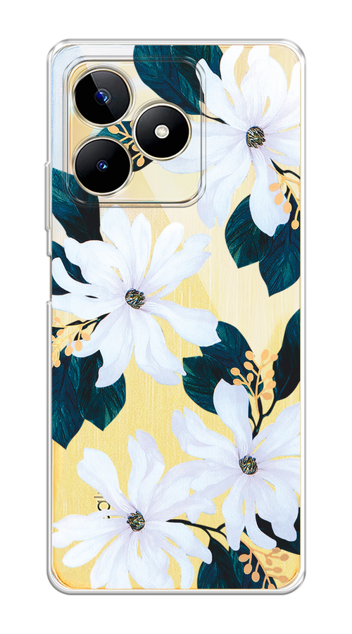 

Чехол на Realme C53/C51 "Delilah Flower", Зеленый;белый, 2514650-1
