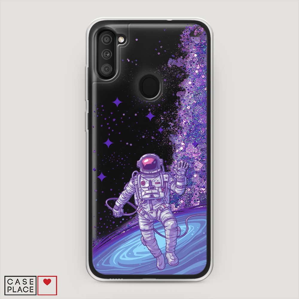 

Чехол Awog на Samsung Galaxy M11 / Самсунг M11 "Космонавт в открытом космосе", Разноцветный, 2100692-1