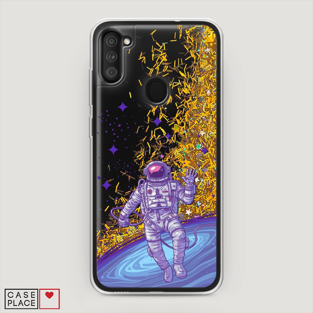 

Чехол Awog на Samsung Galaxy M11 / Самсунг M11 "Космонавт в открытом космосе", Разноцветный, 2100690-1