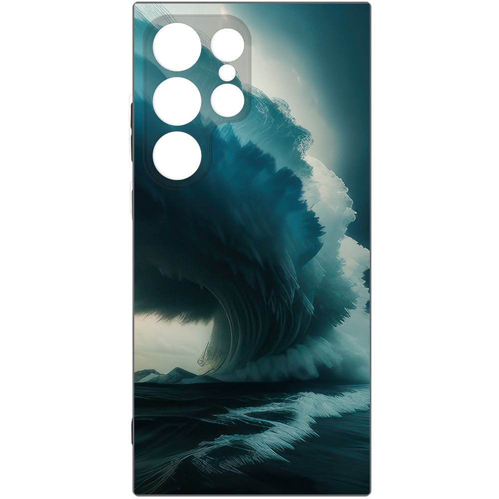 

Чехол-накладка Krutoff Soft Case Торнадо для Samsung Galaxy S24 Ultra черный