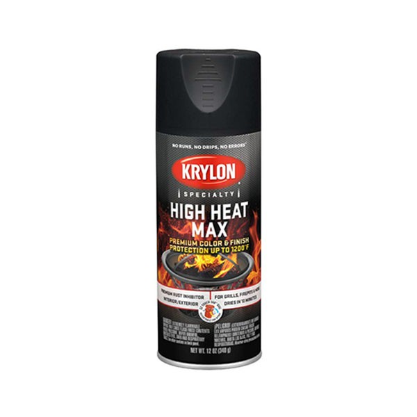 фото Аэрозольная высокотемпературная краска до 650°с krylon specialty high heat max 340 г