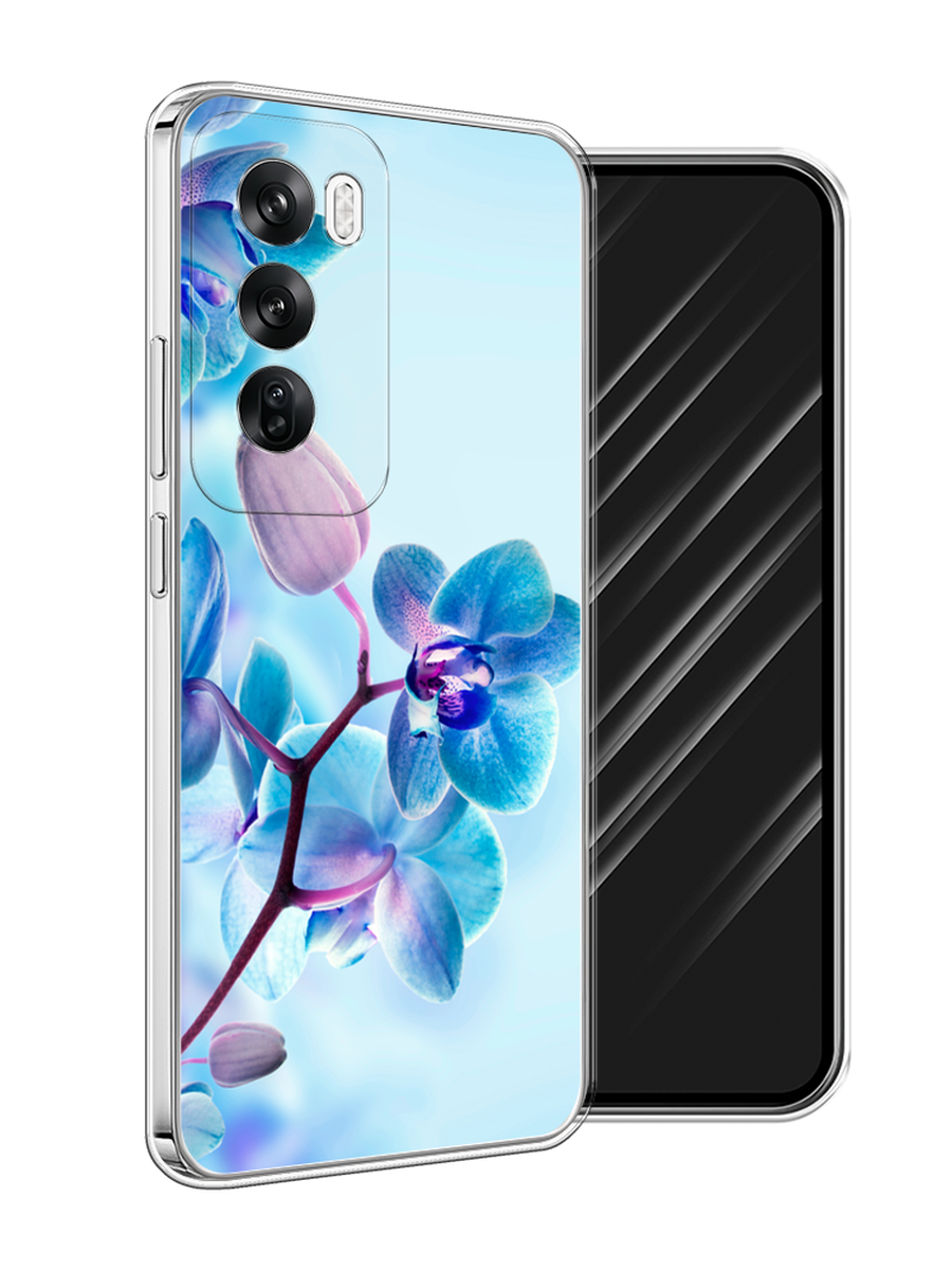 

Чехол Awog на Oppo Reno 12 "Голубая орхидея", Голубой;синий;фиолетовый, 2517450-1