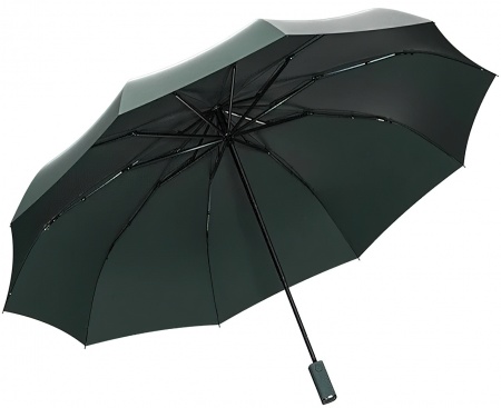 фото Зонт унисекс xiaomi zuodu full automatic umbrella led dark green