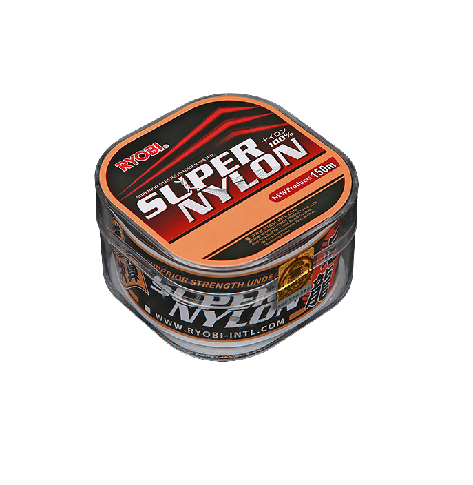 

Лескa для рыбалки RYОBI SUPER NYLON 150m 0,205mm gray-03, 3 штуки, Серый, Super Nylon