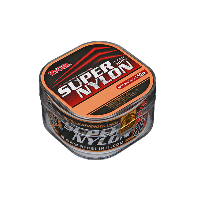 

Лескa для рыбалки RYОBI SUPER NYLON 150m 0,185mm gray-03, 3 штуки, Серый, Super Nylon