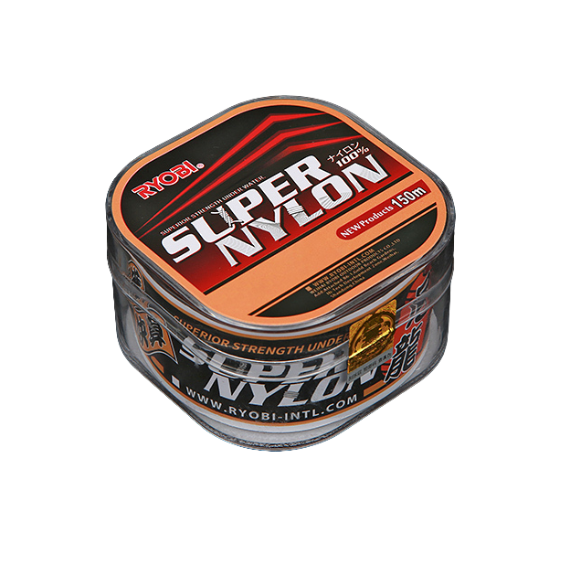 

Лескa для рыбалки RYОBI SUPER NYLON 150m 0,185mm gray-03, Серый, Super Nylon