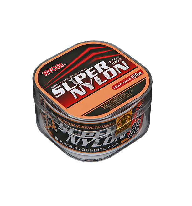 

Лескa для рыбалки RYОBI SUPER NYLON 150m 0,165mm gray-03, Серый, Super Nylon