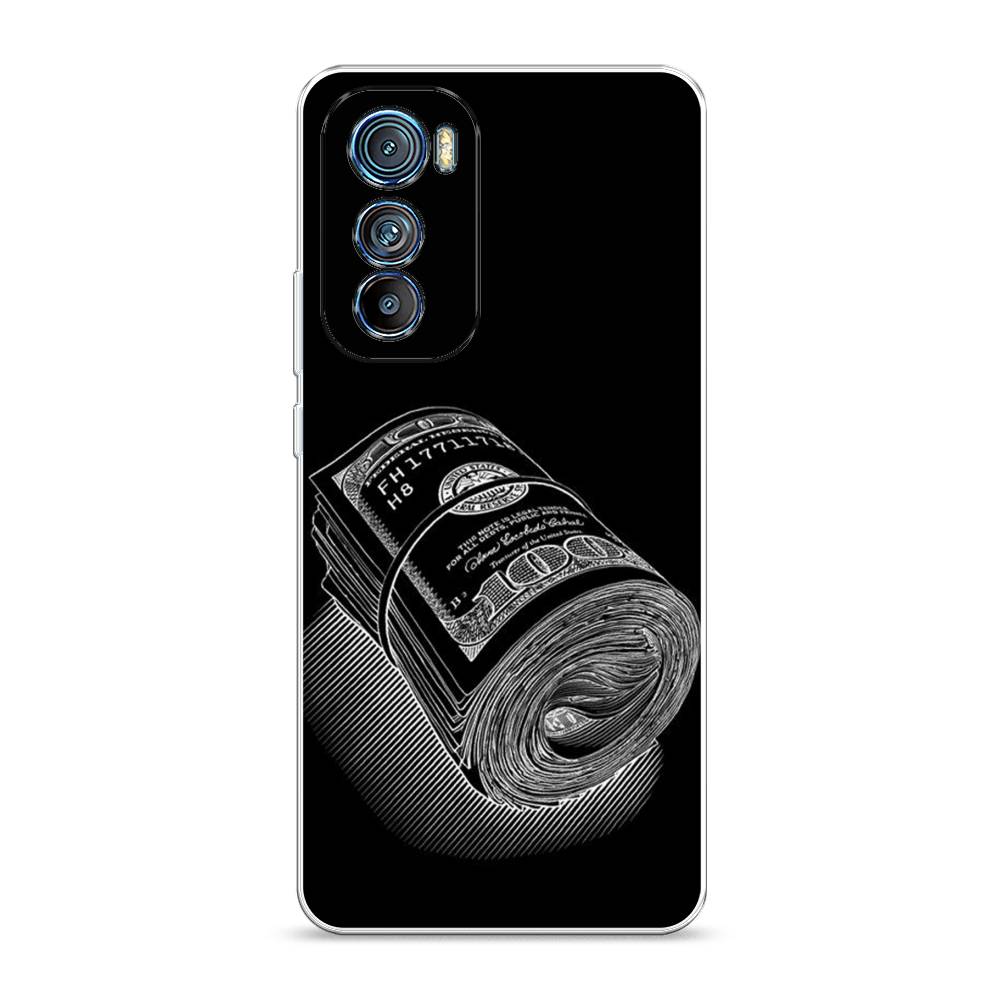 

Чехол силиконовый Awog "Кубышка денег" для Motorola Edge 30, Черный
