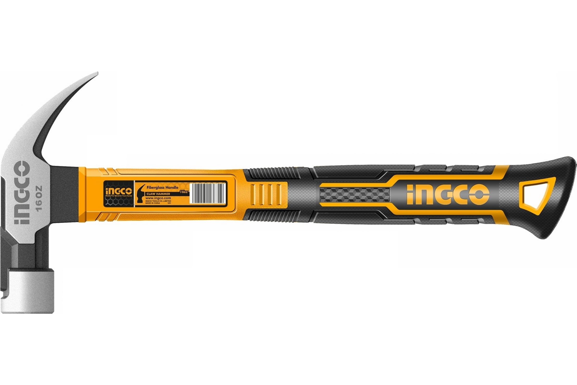 

INGCO Молоток кровельщика 450 гр. HCHD0166