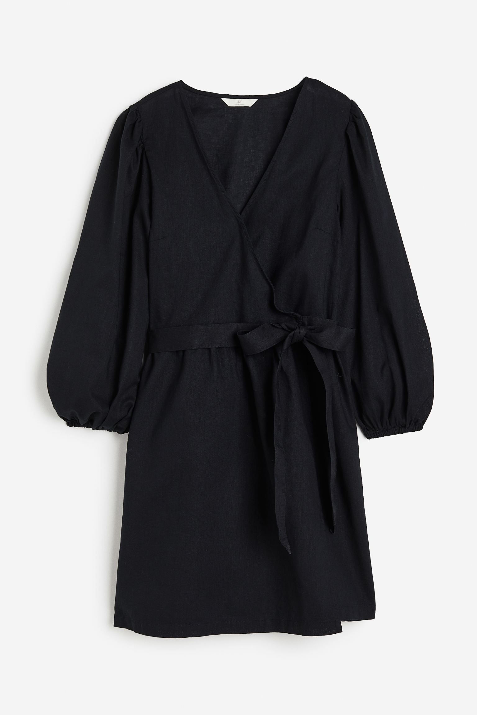 

Платье женское H&M 1161640001 черное M, Черный, 1161640001