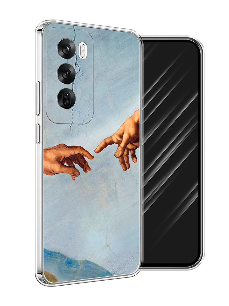 

Чехол Awog на Oppo Reno 12 "Сотворение Адама", Голубой;коричневый;серый, 2517450-1