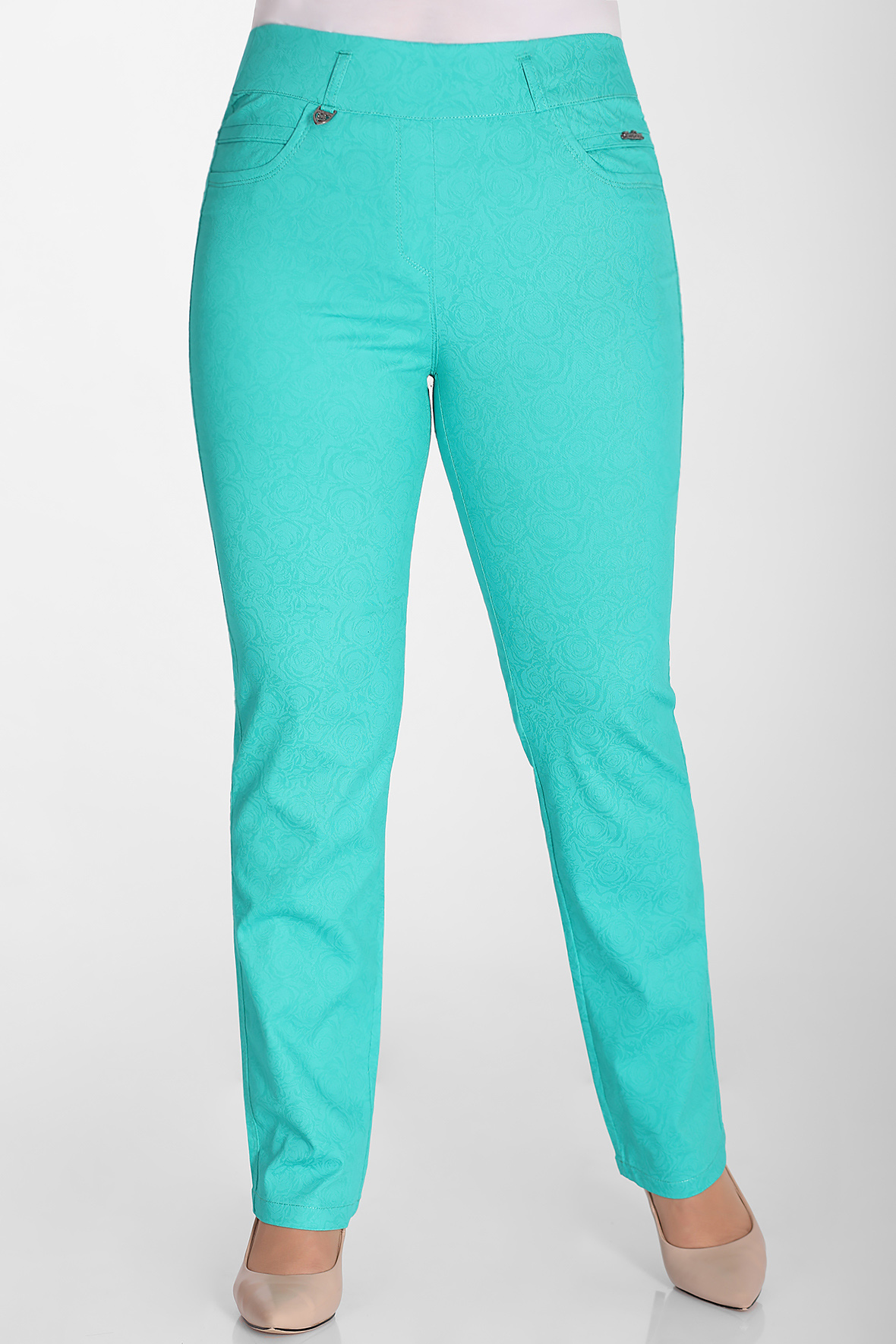 

Брюки женские AlmondShop 1Г-33 6569 зеленые 54 RU, 1Г-33 6569