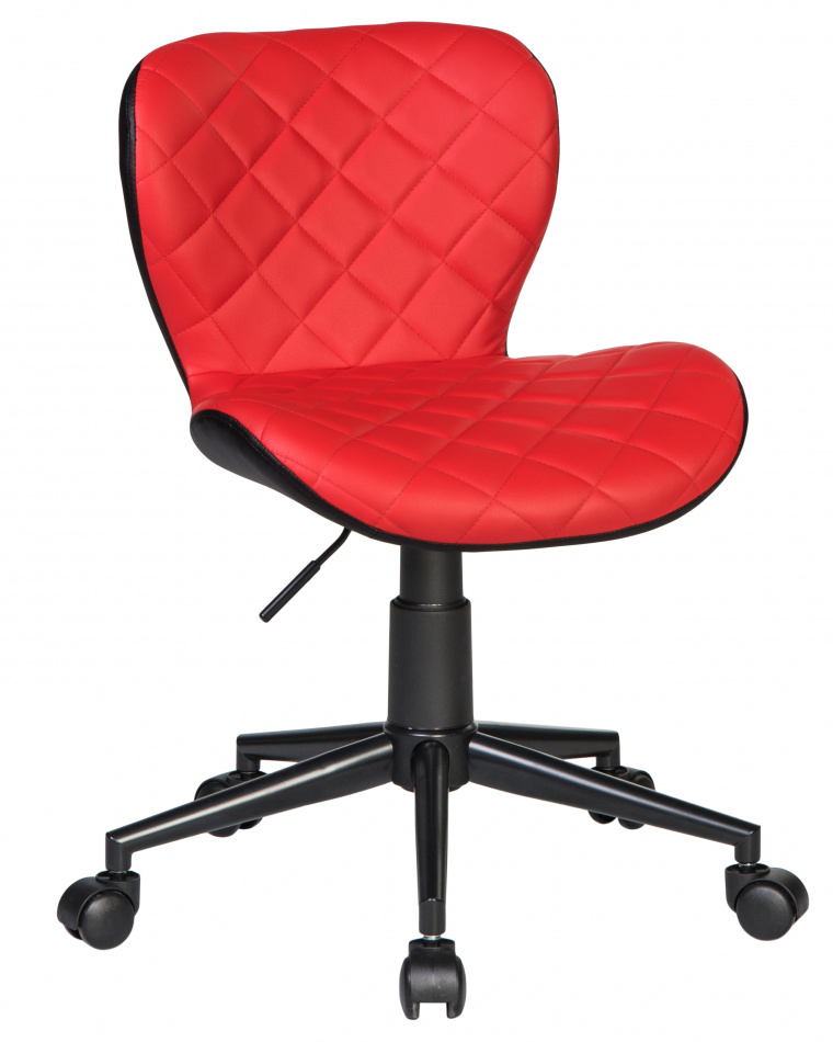 Офисное кресло для персонала DOBRIN RORY LM-9700 (красно-чёрный)