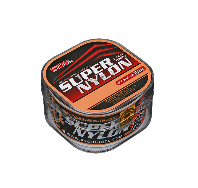 

Лескa для рыбалки RYОBI SUPER NYLON 150m 0,185mm brown-01, Коричневый, Super Nylon
