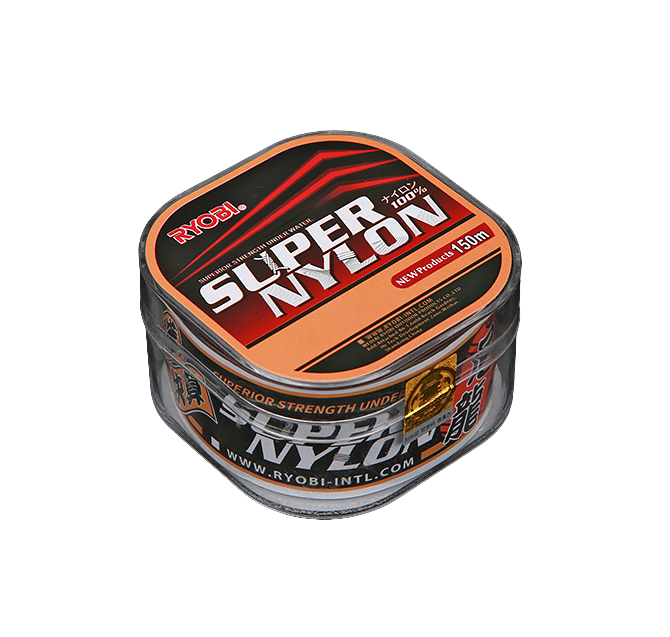 Лескa для рыбалки RYОBI SUPER NYLON 150m 0,185mm brown-01