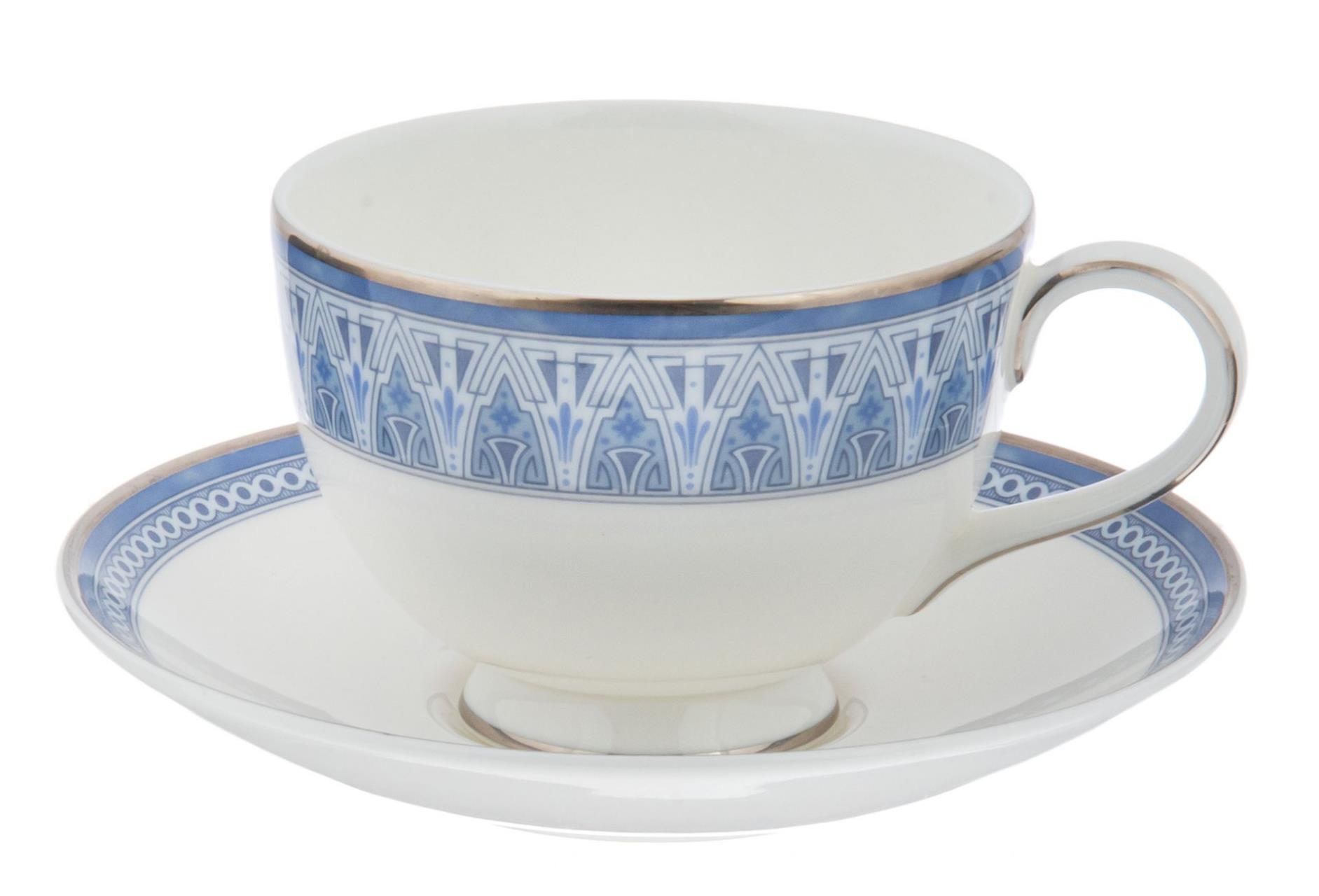 

Чайная пара, Винтаж, фарфор, деколь, мануфактура "Royal Doulton", Англия, 2001 г., 368200