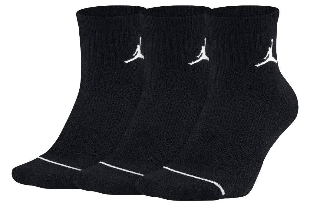 фото Носки nike jordan jumpman quarter socks черные m