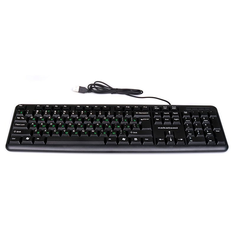 

Клавиатура Nakatomi Navigator KN-02P Black PS/2, KN-02P