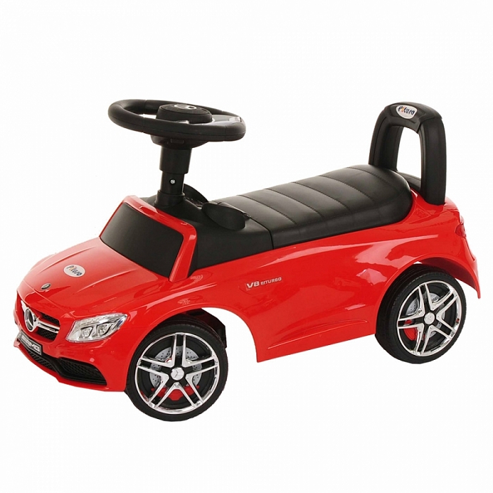 Каталка Ningbo Prince Mercedes-Benz Red/Красный детская каталка с родительской ручкой rivertoys mercedes benz с музыкальн рулем и светом