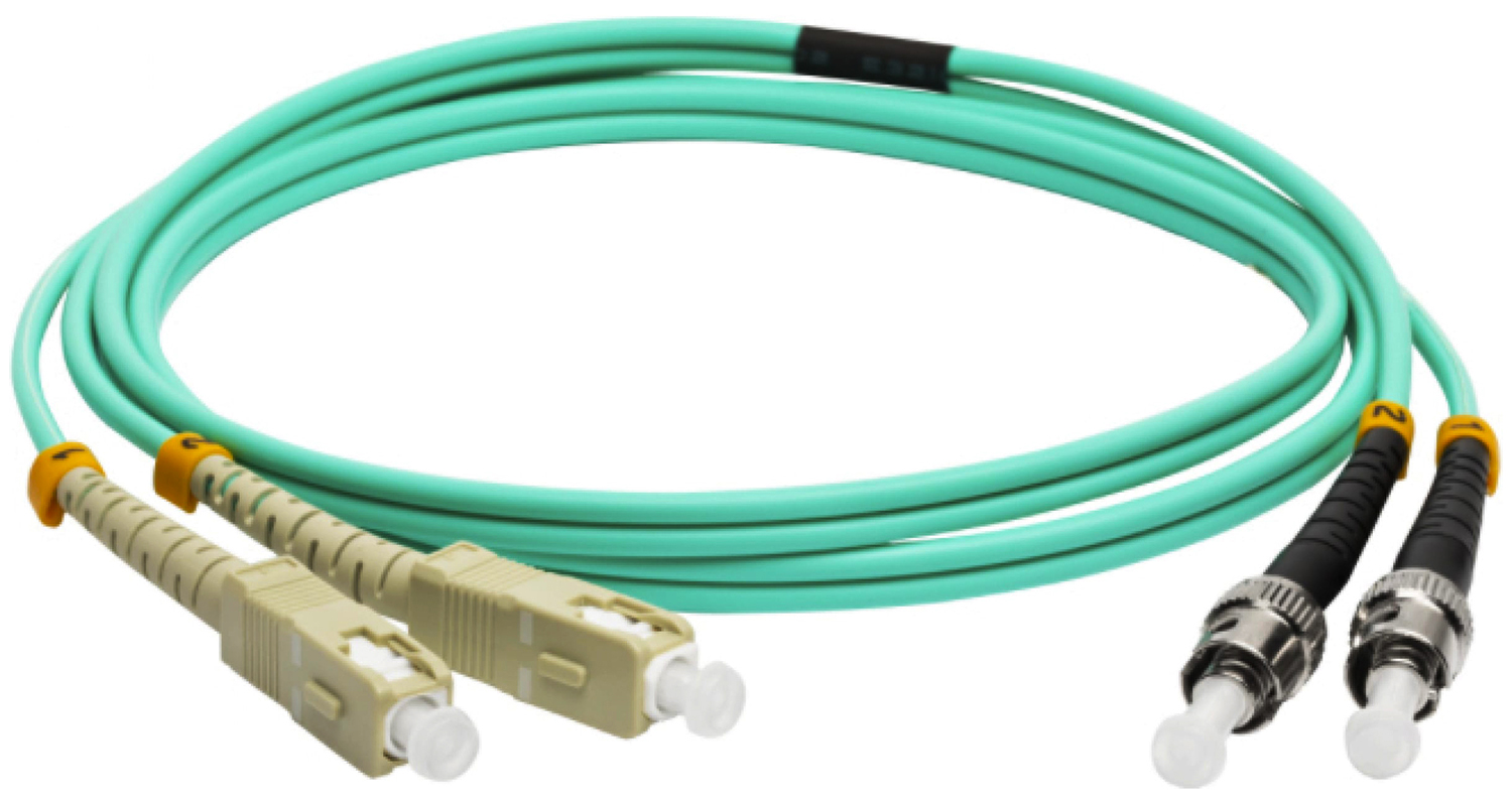 

Патч-корд оптический LANMASTER, дуплексный, LC/PC-SC/PC, OM3, LSZH, 3.0 м